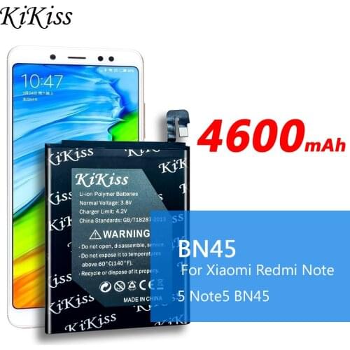 For XIAO MI BN45 Battery 4600mAh for Xiaomi Redmi Note 5 Battery for Hongmi Redmi Note5 Replacement Battery BN 45 BN-45 + Tools