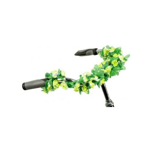 Bicycle accessories flower multi color practical beautiful simulation vine