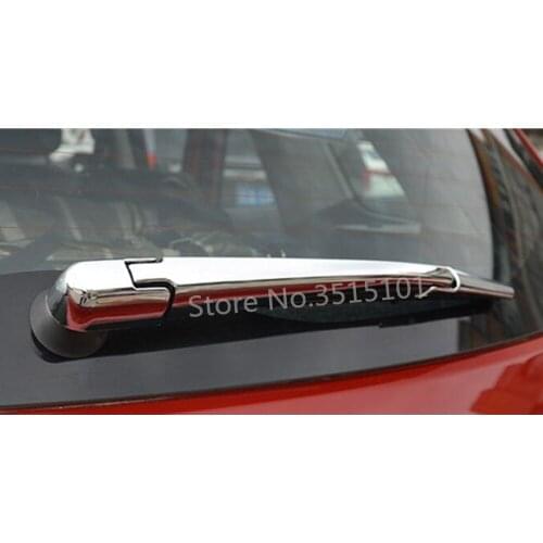 Car Detector ABS Rear Back Glass Wiper Nozzle Cover Frame Trim Tail Window For Suzuki S-Cross Scross SX4 2017 2018 2019 2020