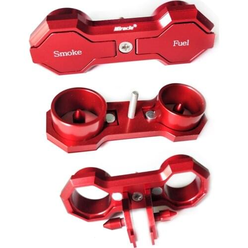 Miracle RC Dual Twin Fuel Dot Red/ Blue/ Black Color for RC Fuel Pipe and Smoke Pipe