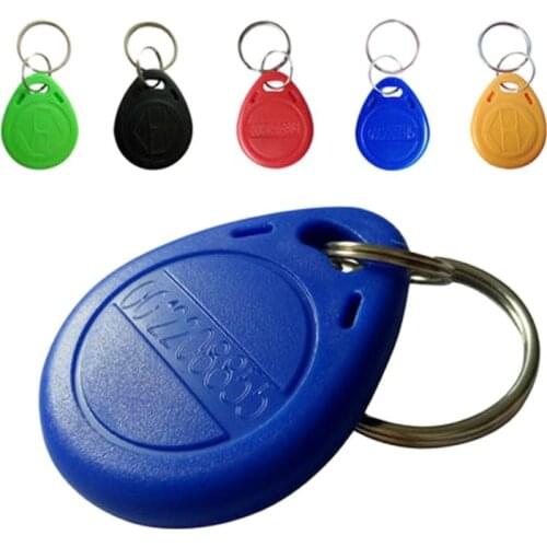 KINJOIN 10Pcs125Khz Key Fob Home RFID Tag Reading Encrypted No Copying Erasing Buy 5 Get 5 Free Various Colors Available