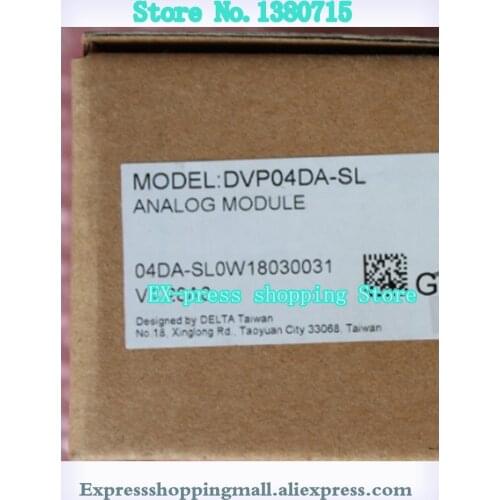 New Original DVP04AD-SL PLC 4AI Analog Module