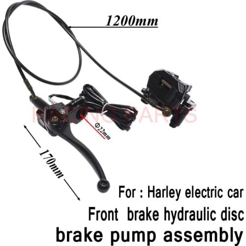Front brake hydraulic disc brake pump assembly for Harley electric car accessories scooter scooter city scooter