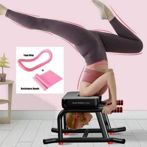 Yoga Inverted Stool Home Multifunctional Fitness Equipment Inverted Chair Fitness Chair Auxiliary Inverted Machine