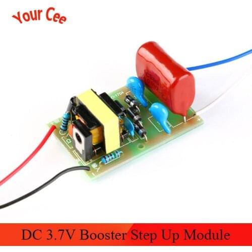 DC 3.7V to 1800V Booster Step Up Module Arc Pulse DC Motor with High Voltage Capacitors