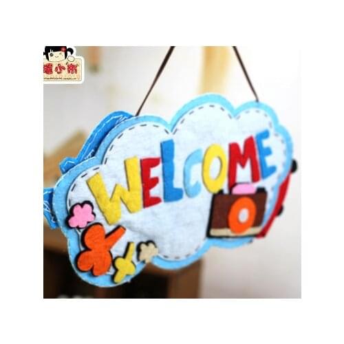 Temporary parking license Fabric Felt kit Non-woven cloth Craft DIY Sewing set Felt Handwork Material DIY needlework supplies