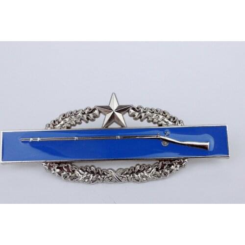 U.S. ARMY COMBAT INFANTRYMAN BADGE 2ND AWARD SPECIAL SKILL GROUP PIN-0600 Military 5605101