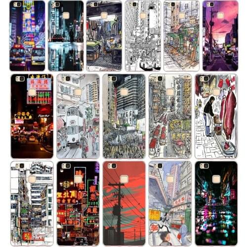 08AA Hong Kong Soft TPU Case Cover For Huawei P8 P9 Lite 2017 Mate 10 20 Lite