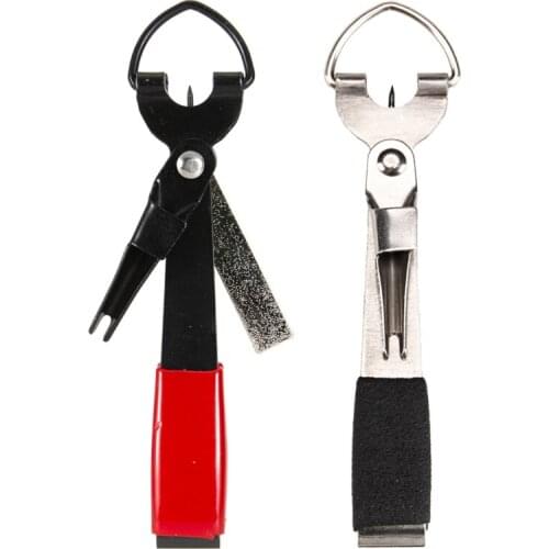 Quick Knot Tool Fly Fishing Nipper Line Cutter Clippers Snips Fast Tie Nail Knotter Zinger Retractor Fishing Tackle Tool 1