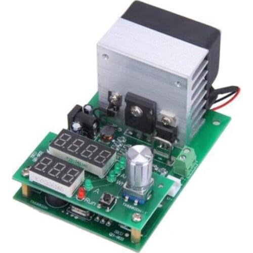 60W 30V 0~9.99A Constant Current Electronic Load LCD Digital Display Discharge Battery Capacity Meter Tester With Heat Sink Fan
