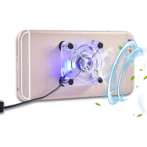 Mobile Phone Radiator Cooler Cell Phone Universal Cooling Fan Gamepad Gaming Mute Radiator Controller Heat Sink