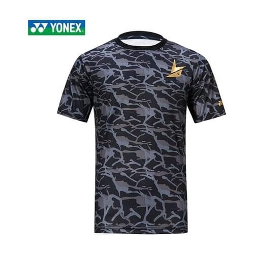 New YONEX yy badminton uniform 10017LD Lin Dan four-generation camouflage mens quick-drying competition