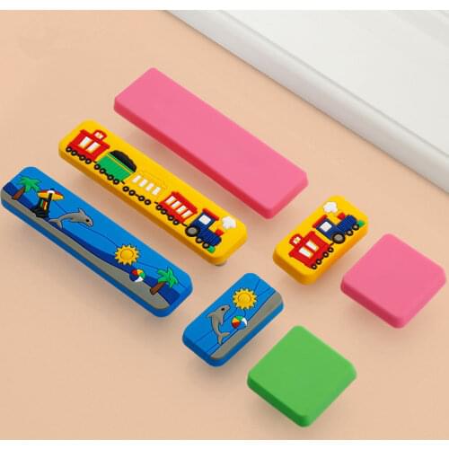 6 Pieces Different Shapes Rubber Childrens Cabinet Handles