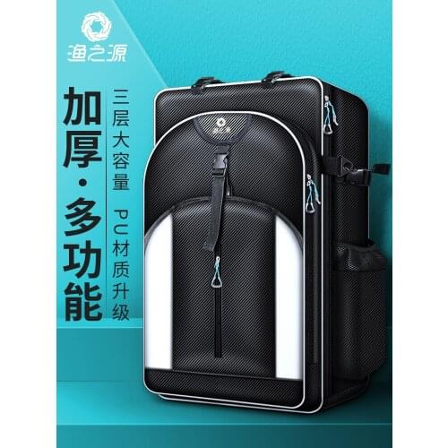 Tackle bag fishing chair bag multifunctional backpack large capacity fishing bag waterproof fishing tackle bag fishing chair