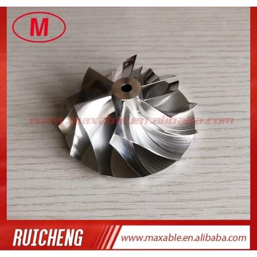 TD04HL 18G 50.38/68.00mm 6+6 blades forward high performance turbo milling/billet compressor wheel for VOLVO