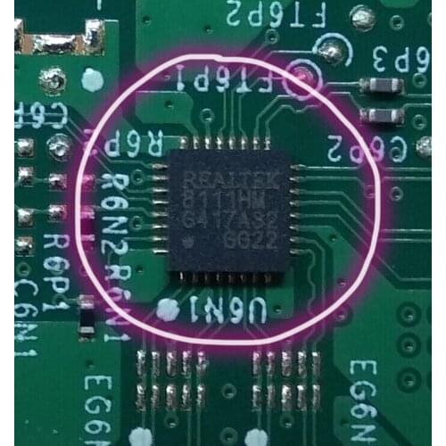 10pcs/lot original new for xbox one S network ic RTL8111HM