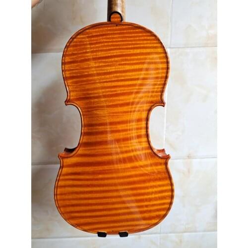 Italy Top Oil Varnish!A Great Stradivari Style 4/4 Violin! Master Tone! free case bow rosin violino accessories