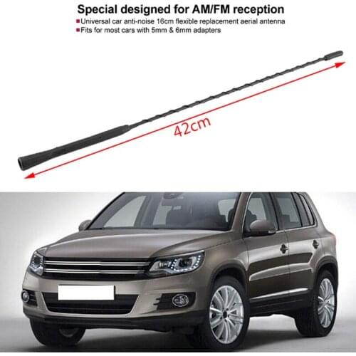 16inch Universal Car Stereo Radio FM/AM Signal Aerial Antenna 1PC