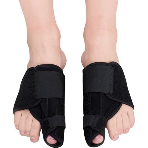 2pcs Soft Bunion Corrector Toe Separator Splint Correction System Device Hallux Valgus Foot Care Pedicure Orthotics