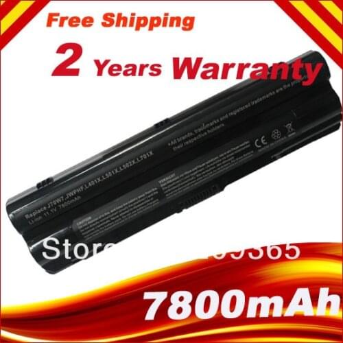 7800mAh Laptop battery for DELL R795X FOR XPS 14 15 17 L401X L702X L502X J70W7JWPHF