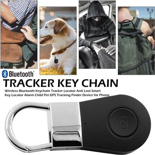 Wireless Bluetooth Keychain Tracker Locator Anti Lost Smart Key Locator Alarm Child Pet GPS Tracking Finder Device For Phone