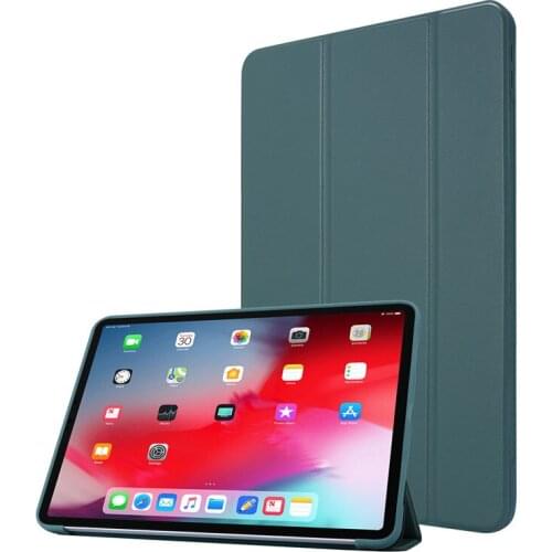 Cover Case For iPad 11Pro Case 2020 2021 Tri-fold PU Leather Smart Soft Silicone Case For iPad Pro 11 2021 Cover Case Funda+Pen