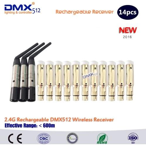 DHL Free shipping 2.4GHz XLR Wireless dmx512 controller for LED Moving Head DJ Disco Light