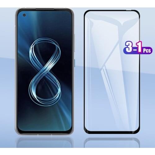 For Asus Zenfone 8 Zenfone8 Flip ZS590KS ZS672KS Full Cover Tempered Glass Screen Protector Explosion-proof Protection Film