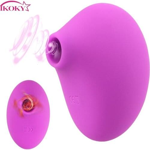 IKOKY 10 Frequency Sucker Vibrator For Clitoris Vacuum Suction Vibrator Female Masturbator Nipples Breast Massage Sex Toys