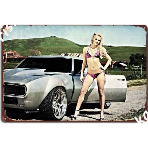 Wheels Metal Sign Wall Cave Customize Cinema Painting Décor Tin Sign Posters