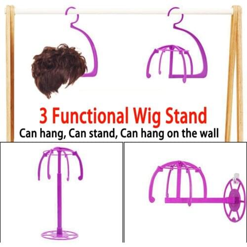 Wig Stands Stand Tripod Tetes Pervert Holder Accessories for Manniquin Heads Hanger Hat Porta Hats Support Wigs Display Hair