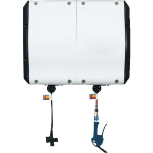 Irrigation high pressure hand crank hose reel