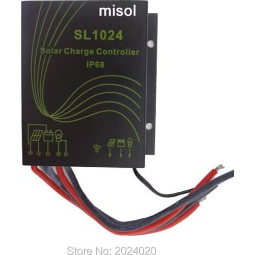 WATER PROOF 10A,12/24V solar regulator, solar charge controller for street light