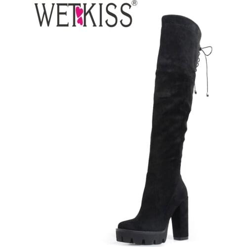 Ботфорты Wetkiss China At AliExpress