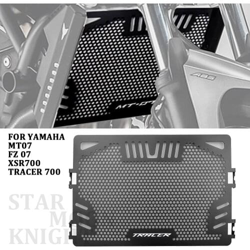 For Yamaha MT-07 Tracer 700 XSR700 FZ-07 2014-2019 2018 17 16 Motorcycle Radiator Protective Cover Grill Guard Grille Protector