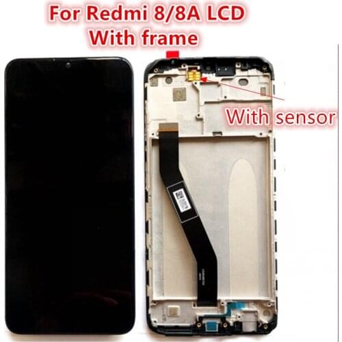 Display For Xiaomi Redmi 8 8A LCD Display Touch Screen With Frame Digitizer Assembly For Redmi 8 8A 8 A LCD Screen Replacement