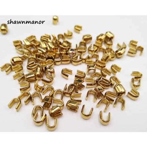 10Sets 5# Top Zipper Stopper Metal Zipper Slider For DIY Repair 5# Zippers Gold Color