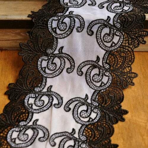 10Meters Various Appliques Lace Ribbon DIY Embroidered Net Lace Trim Fabric For Sewing Accessories Free Shipping