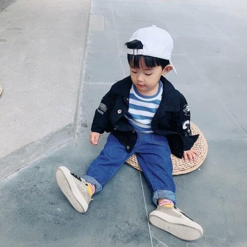 Boys Jeans 2018 new kids baby loose jeans little girls fashion harem pants spring autumn children casual Denim pants trousers