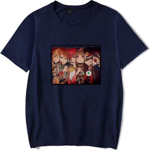 Streetwear Tshirt Jibaku Shounen Tshirt Summer Holiday Street Graffiti Style Men/Women Casual Camping T-shirt Yahiro Nene tops