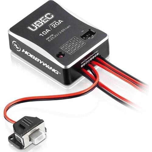 Hobbywing 10A 2-6S UBEC Module UBEC-10A External BEC Switching Mode DC-DC Regulator