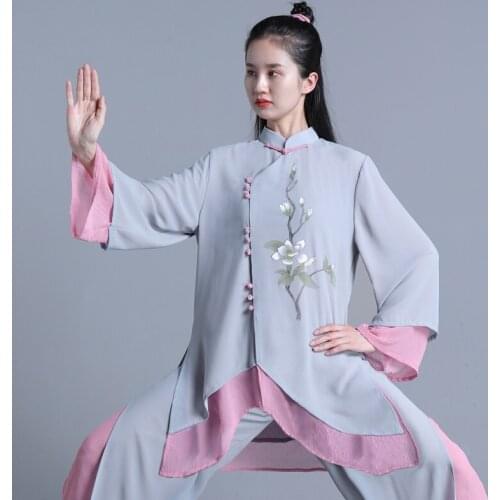 Chinese Taichi Uniform Kungfu Clothing Martial Arts Suit Performance Suits Wushu Costume Kung Fu Outfit Tai Chi Clothing TA2526