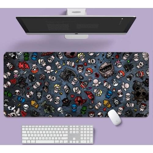 The Binding Of Isaac Beautiful Anime Mouse Mat Large gaming laptop XL non-slip rubber office computer mouse pad
