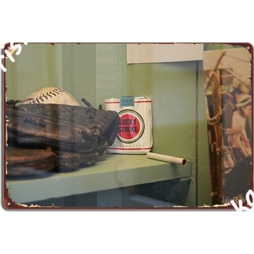 Luckies Metal Sign Wall Decor Cinema Kitchen Funny Kitchen Tin Sign Poster