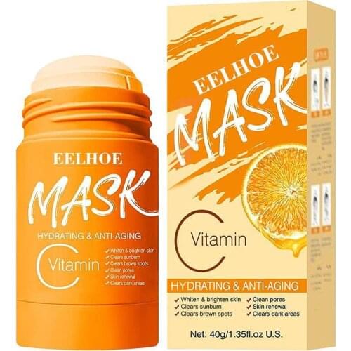 VC Face Mask Cleansing Mask Mud Mask Shrink Pores Moisturizing Oil Control Bamboo Charcoal Mask Deep Cleansing Skin Care