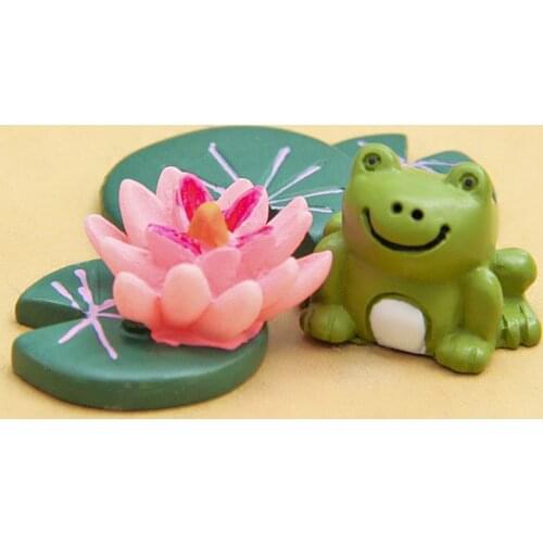 Cute Animal Micro Landscape Figurines Mini Frog Doll Elephant Ornaments Tortoise Model Artificial Hedgehog Home Decoration