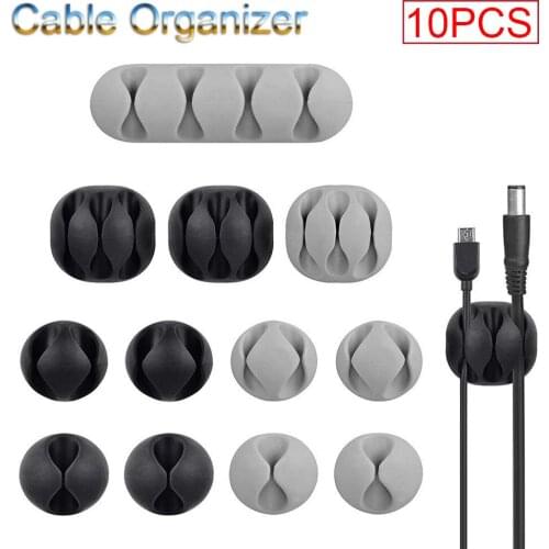 Cute Portable Phone Cable Organizer 10 Pcs Wire Organizador Cables Protector for Headphones Wired Cable Earphone Storage Cover