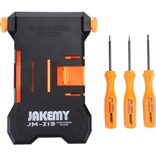JAKEMY JM-Z13 4 in 1 Adjustable Smart Phone Repair Holder Kit