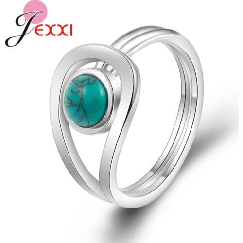 New Arrival Unique Design 925 Sterling Silver Rings Gorgeous Halo Opal Women Wedding Engagement Anniversary Jewelry