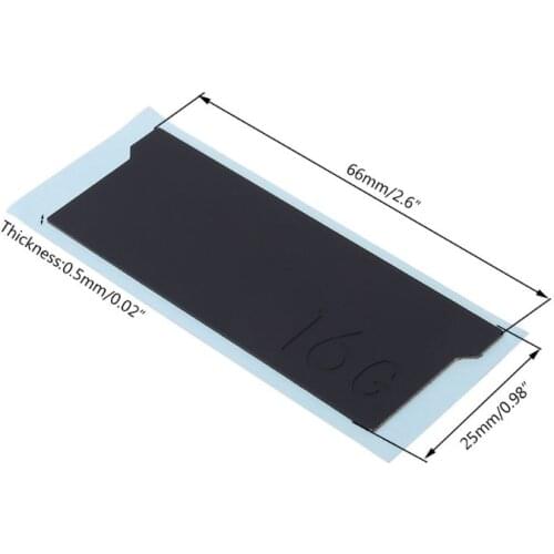 Pure Copper Graphene Laptop Memory Heatsink Cooling Vest Radiator Cooler Kit Dropship